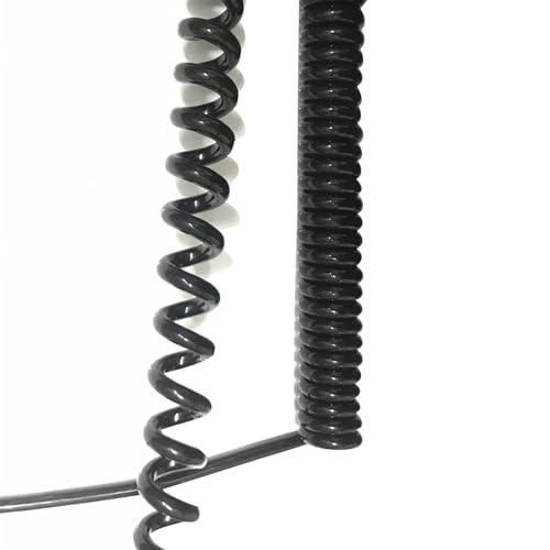 Cable eléctrico de bobina retráctil extensible de 0.3mm² con diámetro exterior de 10mm 4