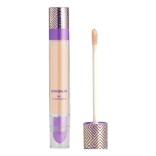 Corrector Debajo De Los Ojos De : Corrector Que Se Adapta Al Color Con Dos Brochas, De Imperfecciones De Líneas Finas, Abrillantador Humectante | Adecuado Para Todos Los De P