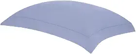 Buddemeyer Fronha 50x90cm Cetim 300 Fios Bud Vision New Colors II 100% Algodão Penteado Azul