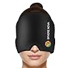 Bonnet Anti-Migraine Sphere Nova® | Casque Thérapeutique Réutilisable | Compression 360° | Masque Soulage Migraines, Stress & Fatigue Oculaire