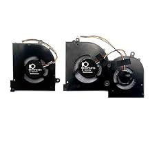 BestParts New CPU+GPU Cooling Fan Replacement for MSI GS65 Stealth Thin, MS-16Q2 P/N 16Q2-CPU-CW, 16Q2-GPU-CW Does not fit MS-16Q4 MS-16Q5 Pair Fans