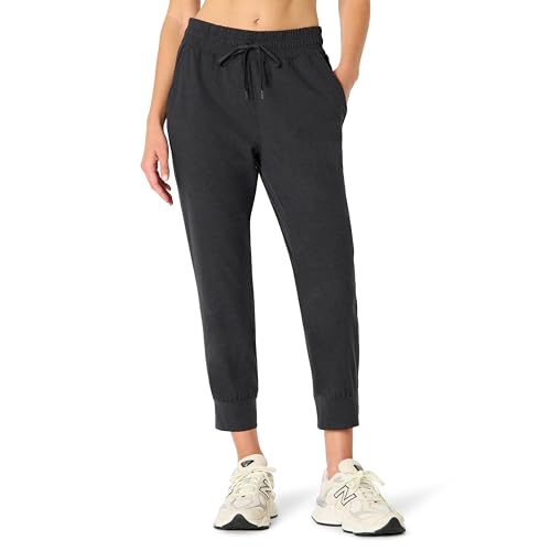 Pantalon de sport court femme jogger de fitness léger et doux