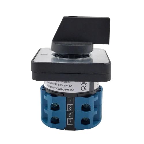 Commutateur électrique à came rotative LW28-20 500V 20A pour circuits industriels