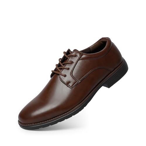 Mens Dress Shoes Lace up Formal Oxford Shoes Square Toe Business Shoe for Men3