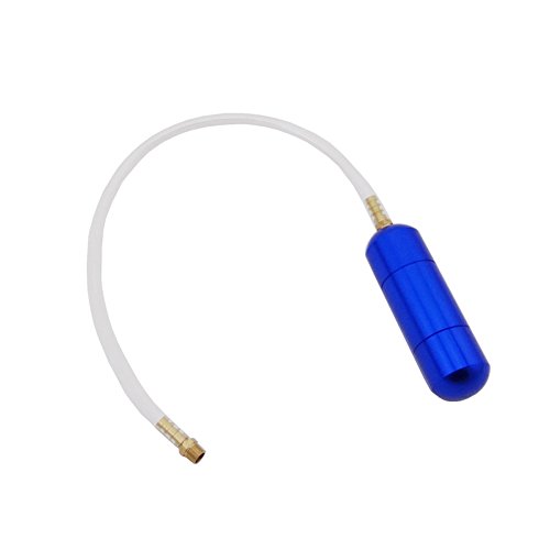 TC-Motor 2 Stroke Upgrade Boost Power Bottle For 49cc 50cc 60cc 66cc 80cc Engine Gas Motorized Bicycle Push Bike Blue CNC Alloy