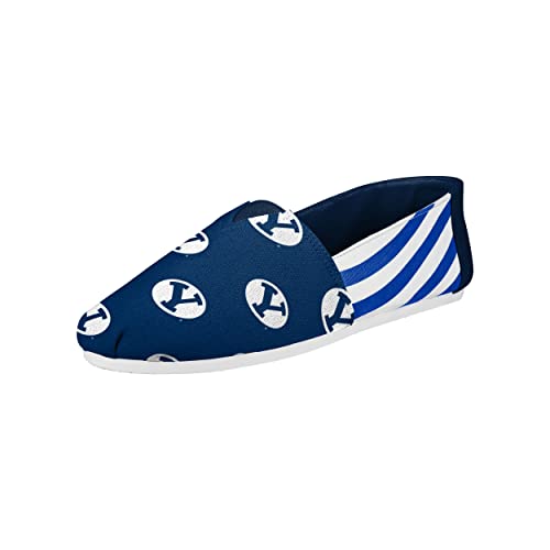 Zapatos de lona cómodos FOCO de mujer con estampado de equipo NCAA 2
