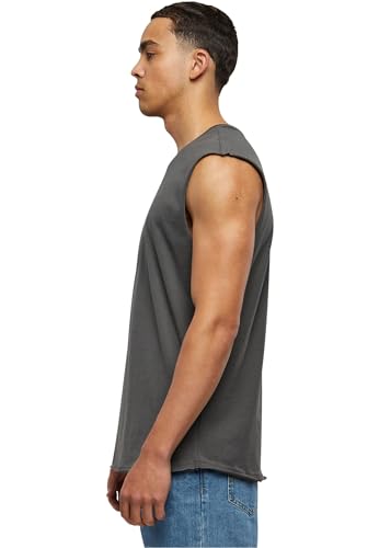Urban Classics Canotta Uomo Oversize, Canottiera Con Maniche Dallo Stile Non Rifinito Per Allenamento, Palestra, Tank Top Sportivo, Taglie S - Xxl - 2
