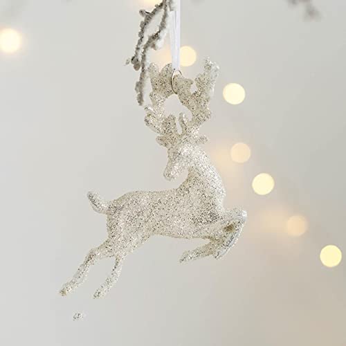 árvore Natal rena, ornamentos Natal, estatueta rena, pingentes decorativos, festivais férias, cervos