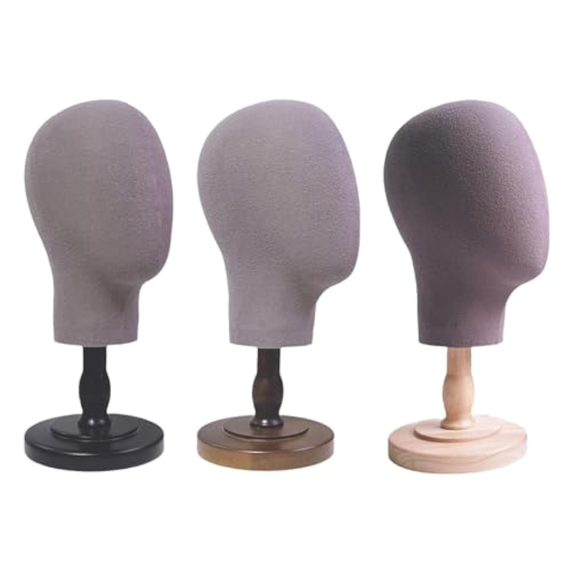 Multipurpose Manikin Head Display for Hats and Glasses