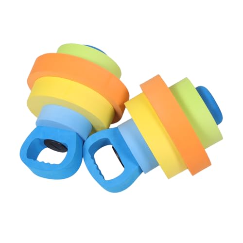 LIOOBO 1 Pair Adjustable Eva Water Dumbbells for Safe Exercise Weights for Boys for Fitness Kindergarten Games and Pool Activities Travel Friendly Design