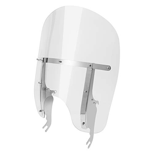 TCT-MOTORPARTS Low Windscreen for Harley Softail 2000-2017