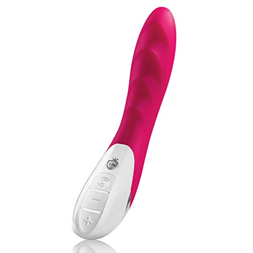 Vibromasseur Mystim Sasy Simon en silicone rose 25 cm pour stimulations intenses
