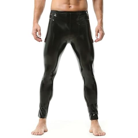 Pantalon en cuir synthétique QiaTi Cover