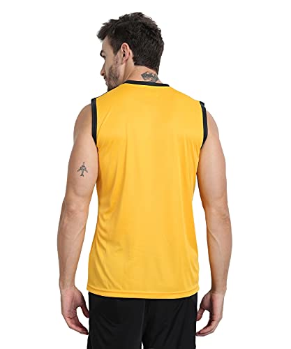 Image of FTX Men's Dri-Fit Round Neck T-Shirt - Charcoal, Gold, Black (709 7-709 8-709 12)