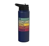 I'm Rosabella Doing Rosabella Things Funny Personalized Stainless Steel Insulated Water Bottle