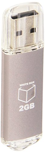 USB Pen Drive WB 2 Go Argent clé mémoire externe et clé informatique