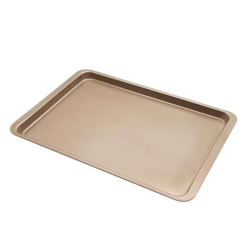 Ciieeo 14.5 Inch Carbon Steel Cake Pan Rectangular Baking Mold Nonstick for Birthday Cheesecake
