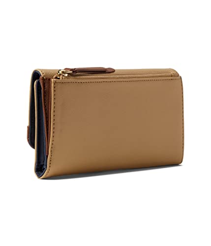 Tommy Hilfiger Gretta Ii Flap Continental Wallet Saffiano Pvc Tannin One Size #TOP27