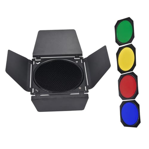 Barrière Lumineuse Élimine les Lumières Parasites Kit Filtre Couleur pour Flash Photo
