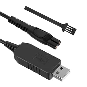 15V Only for Philips HQ8505 Charger Cable,Philips one Blade Charger, Ancable USB Charging Cable for Philips 5000 7000 Series Norelco HQ8505 mg7750 mg7790 Electric Shaver Razor(Not fit for 4.3V 5V 8V)