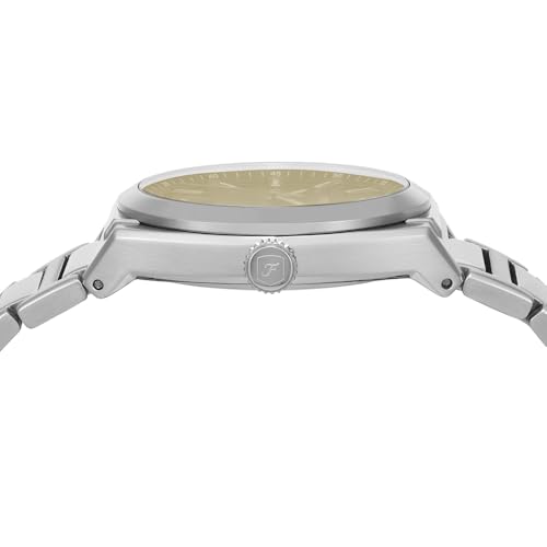 Image of Fossil Men Everett Silver Quartz Stainless Steel Analogue Watch Fs6057