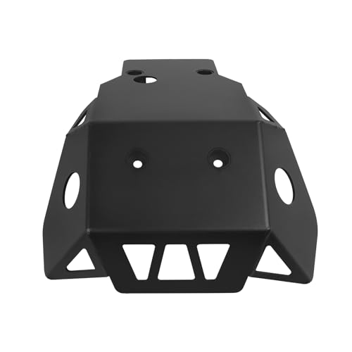 Protection bas moteur XT250 contre les chocs - Sabot alu noir Yamaha Tricker 2014-2022
