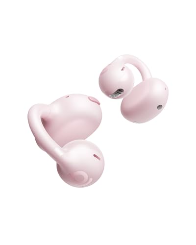Image of Baseus Bass BC1 Open Ear Earbuds Clip-On Headphones, Open-Ring Comfort with Tri-Curve Snug Clip, Powerful Sound with SuperBass, 4-Mic Clear Calls, IP55 Waterproof, 38H Playtime, Lightweight