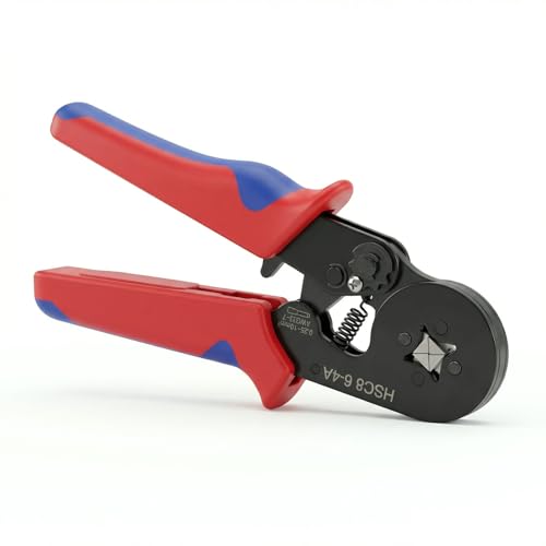 Pince à sertir embouts de fil 0,25-10 mm², pince à sertir, pince à embouts de fil pour AWG23-7, pince à sertir, outil de sertissage pour connecteurs...
