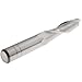 Hertel Solid Carbide Ball End Mill, Bright/Uncoated Finish, Single End, 1/2