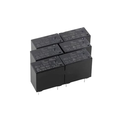 Relais HRS3-S-DC24V-C 5 broches en lot de 10 pièces pour circuits imprimés