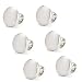 Kitchen Cabinet Heavy Knobs Sunriver 20 Pack Brushed Nickel Cabinet Knobs 1-1/8 inch (29mm) Cupboard Door Heavy Knobs Silver Kitchen Hardware for Bathroom Drawer