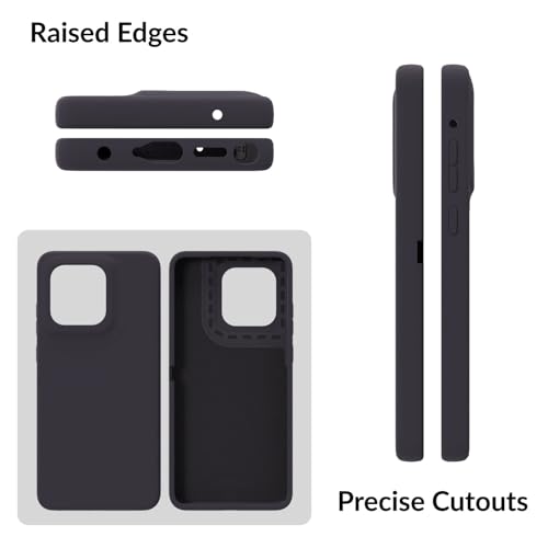 Image of SPRIG Compatible with Moto Edge 60 Stylus Premium SilkTone Back Cover Drop Tested Shock Proof Mobile Case for Men, Women, Boys and Girls with Camera Protection (Charcoal Grey)