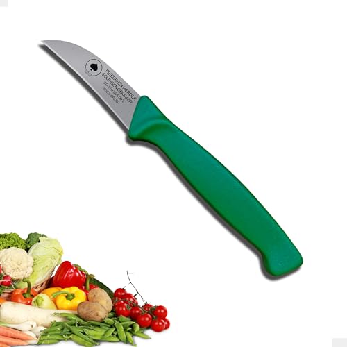 Solinger Kunststoff Zöppken -scharfes Gemüsemesser und Küchenmesser, Kleines Obst- und Schneidemesser sowie Schälmesser, Jausenmesser, Mini Neck Knife