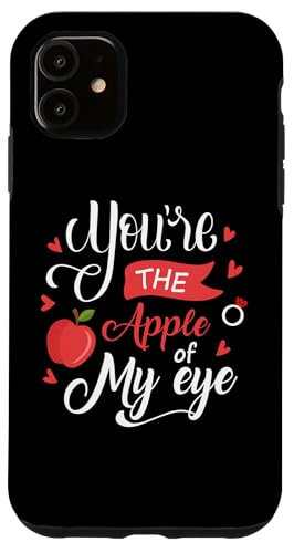 Fruit Apple Eye Love Romantic Lovely Gift Idea Apple of eye �X�}�z�P�[�X iPhone 11 �p