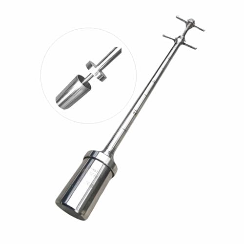 Échantillonneur liquide visqueux 0,5 m en inox pour le contrôle des huiles et sirops