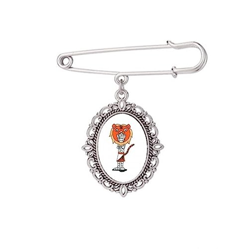 Broche Horus et Oeil de Tigre pour Robe et Châle - Taille M