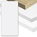 Produktbild boho office® Schreibtischplatte, Tischplatte  140 x 80 x 2,5 cm in Lichtgrau mit hoher Kratzfestigkeit, seidenmatt glänzend