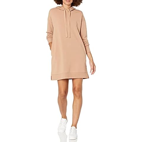 The Drop Women's Iona Hooded Mini Dress Cover