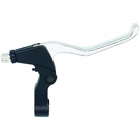 Point Bremshebel- 4-Finger, schwarz-silber Cover