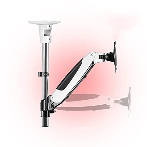Brazo para monitor individual de 15 a 27 pulgadas con resorte de gas ajustable VESA