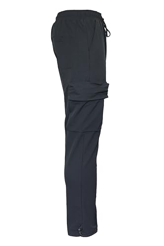 Pantalon de randonnée léger homme coupe ajustée extensible résistant eau - 7