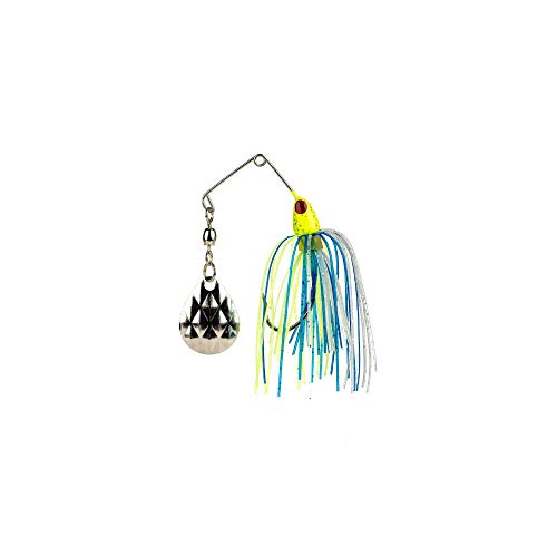 Image of Strike King MK-71 Mini-King Spinnerbait, 1 /8-Ounce, Chartreuse