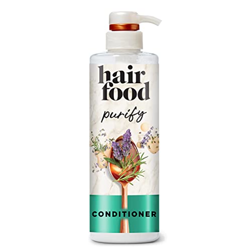 Hair Food Sulfate Free Conditioner, Dye Free Purifying Treatment, Tea Tree and Lavender, 17.9 Fl Oz