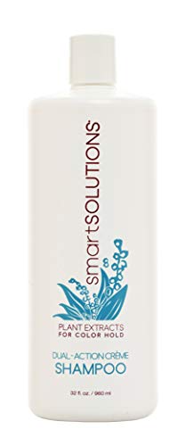 Smartsolutions Dual-Action Creme Shampoo | Sulfate, Paraben & Sodium Chloride Free | Color Safe (32 Fl Oz) #TOP7