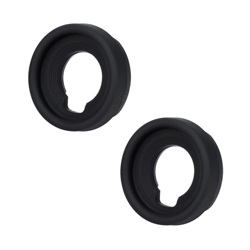 (2 Pack) JJC Ocular Rotondo de Silicona Suave para Fujifilm GFX100SII GFX100S GFX100II GFX100 GFX50SII GFX50S X T5 X T3 X T2 X T1 X H1 Cámara Sustituye Fuji EC GFX Eyecup