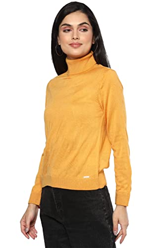 Image of Van Heusen Women's Acrylic Turtle Neck Sweater