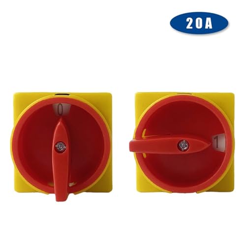Interrupteur à came rotatif YMW26 inverseur de source 2 positions 20A - 3