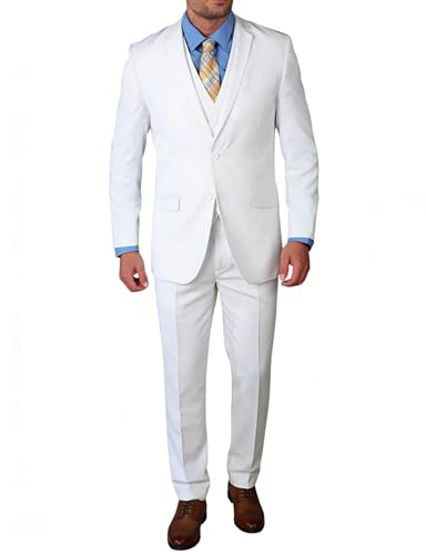 Blazer Homme Formel pour Affaires et Soirée Veste de Costume Mince à Un Bouton