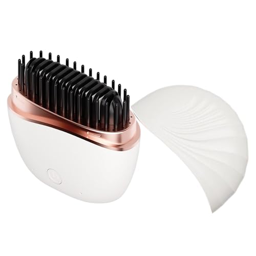 Mini enderezadora de pelo – recargable inalámbrico rizador – Control de temperatura de 3 velocidades mini alisador | Para mujeres y hombres viaje pelo corto largo y rizado playa