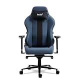 boulies Master Gaming Chair, Ergonomic Office Chair for Adults with 4D Armrests, Comfortable Computer Chair for Home with Adjustable 4-Way Built-in Lumbar Support (Blue, Standard)